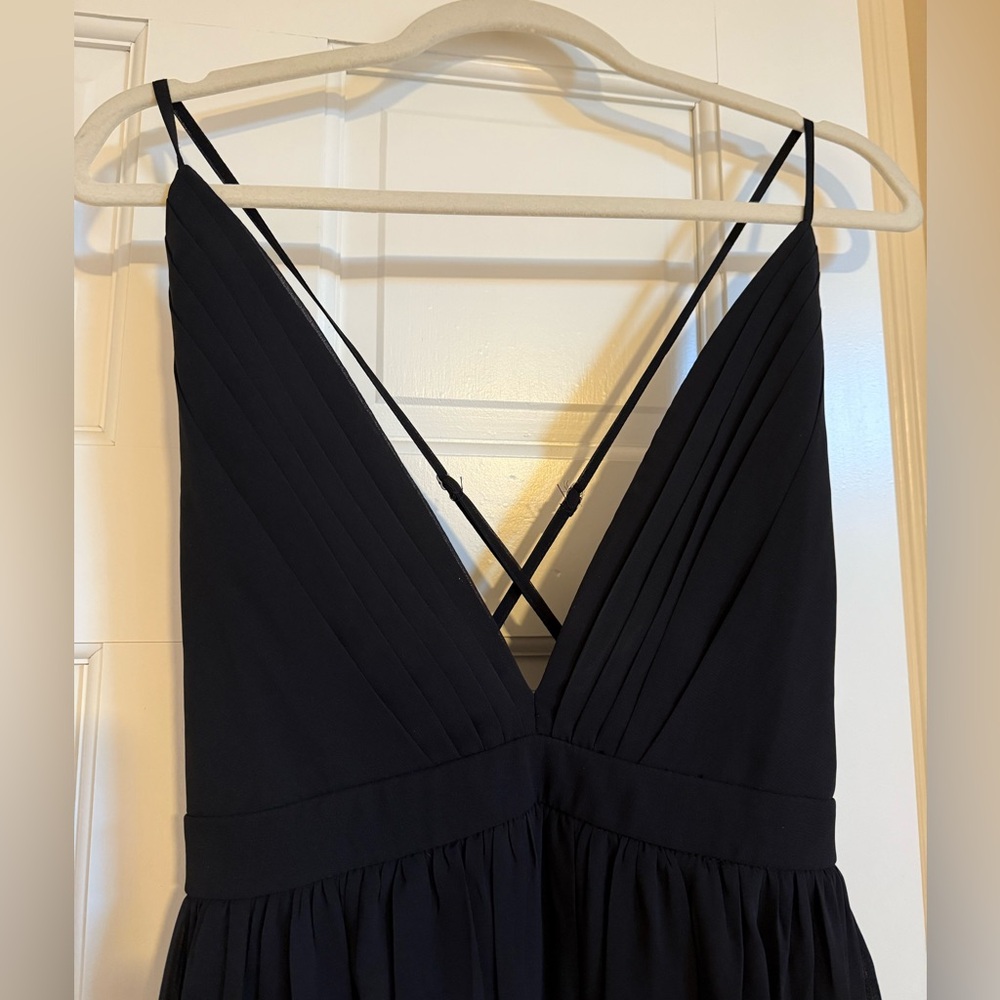 Lulu's Elegant Black Backless Maxi Dress - Picture 4 of 6